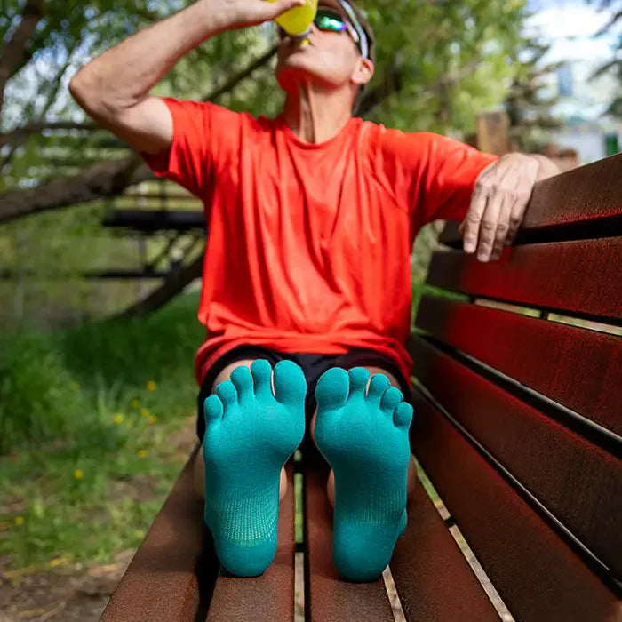 Injinji RUN Lightweight No Show - Atlantis