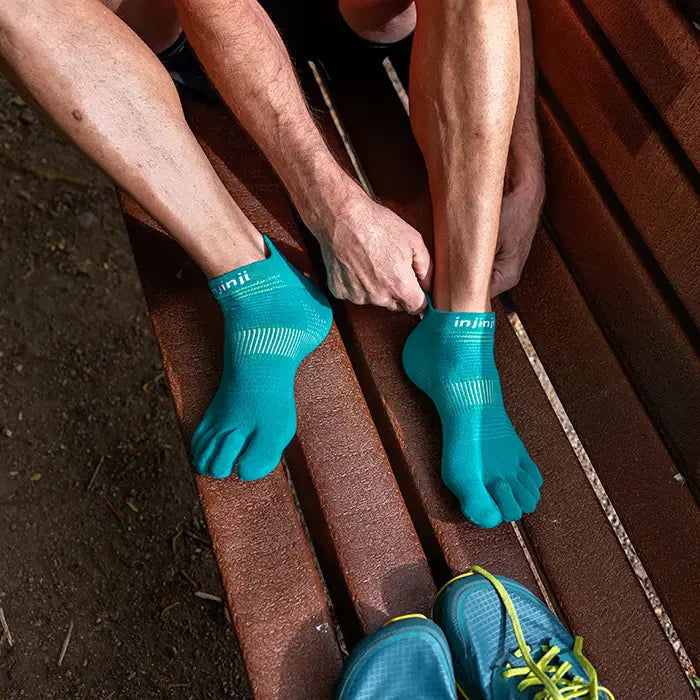 Injinji RUN Lightweight No Show - Atlantis