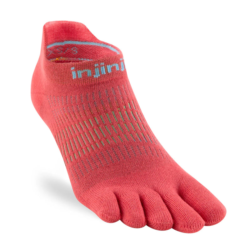 Injinji RUN Women’s Lightweight No Show - Coral