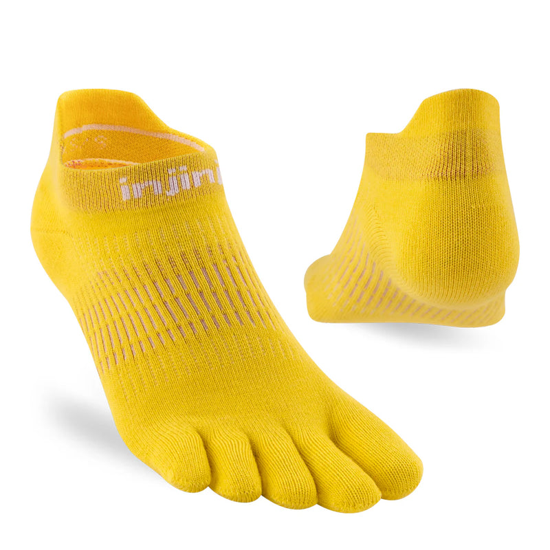 Injinji RUN Women’s Lightweight No Show - Lemon