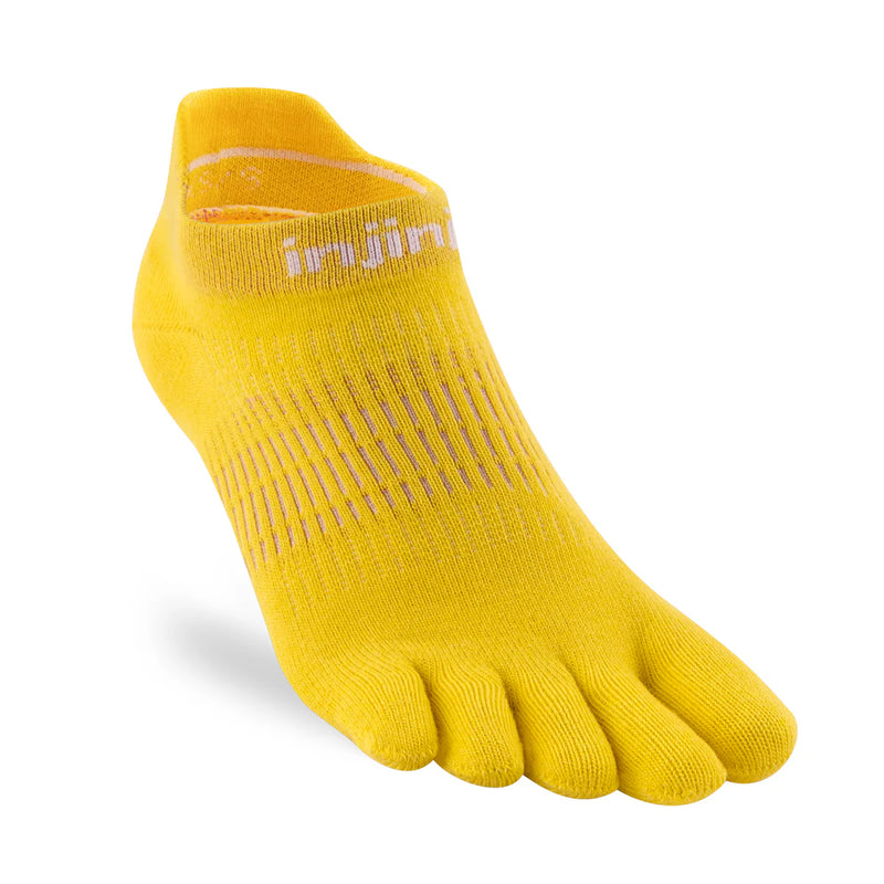Injinji RUN Women’s Lightweight No Show - Lemon