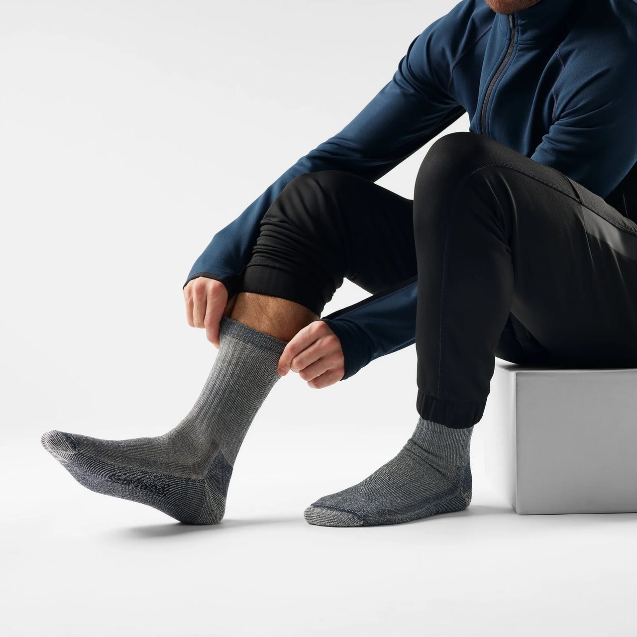 Smartwool Hike Classic Full Cushion Crew Socks - Grey