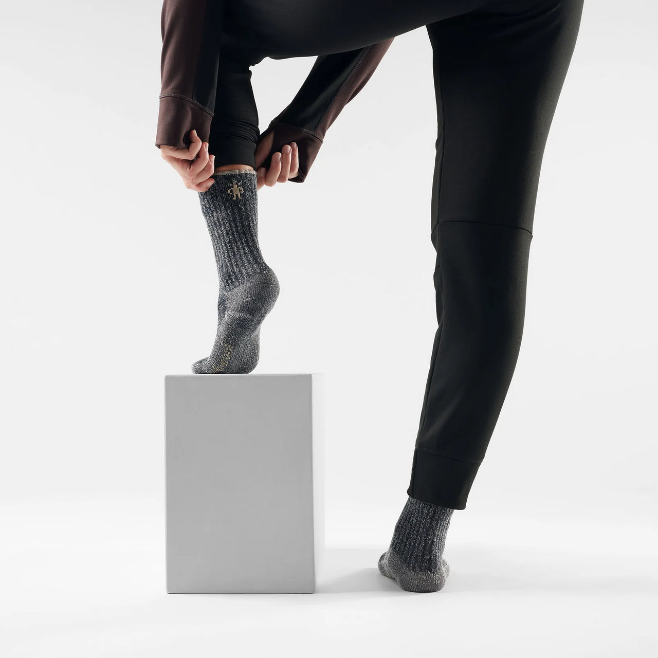 Smartwool Hike Classic Edition Second Cut Crew Socks - Charcoal