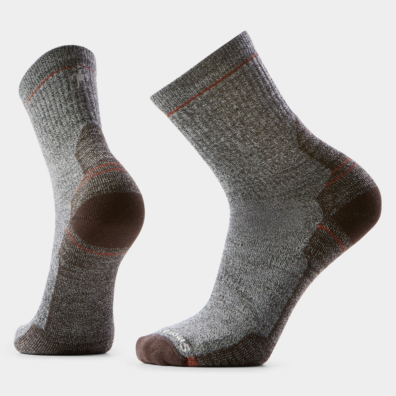 Smartwool Hike Light Cushion Mid Crew Socks - Ash Charcoal
