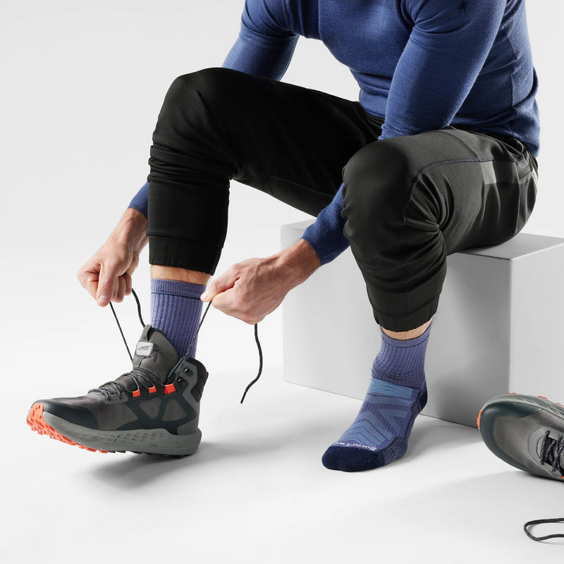 Smartwool Hike Light Cushion Crew Socks - Nightfall Blue