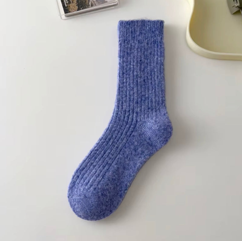 ‘The Hug’ Cashmere Comfort Socks - Wisteria