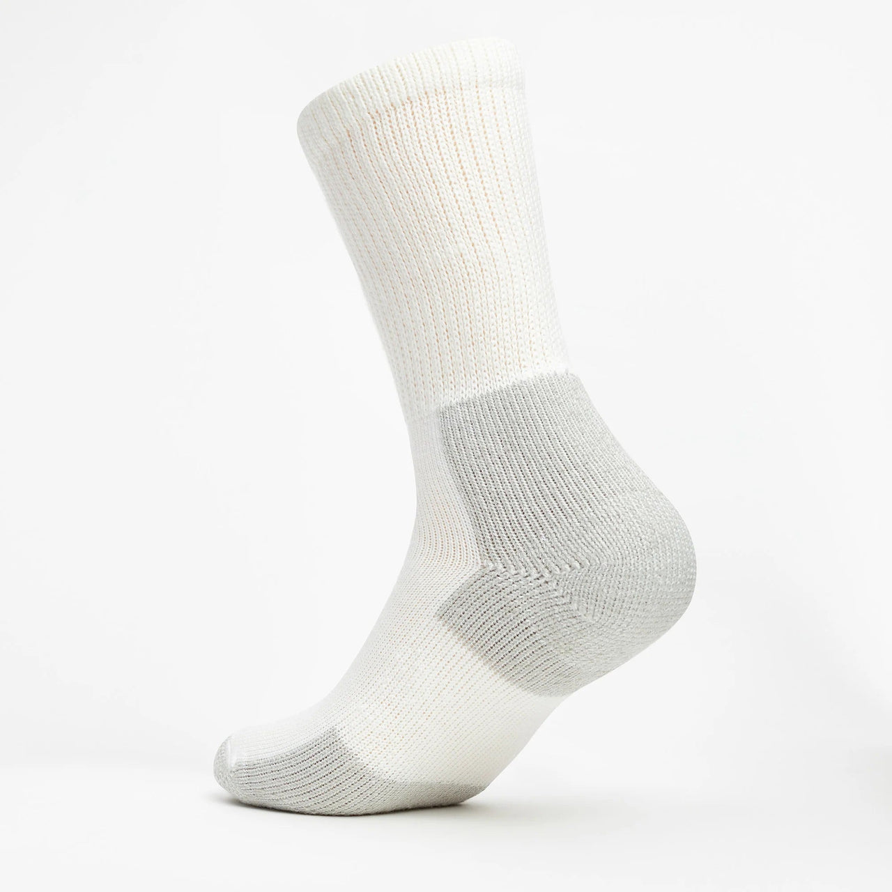 Thorlo Thick Running Socks (XJ) - White/Navy