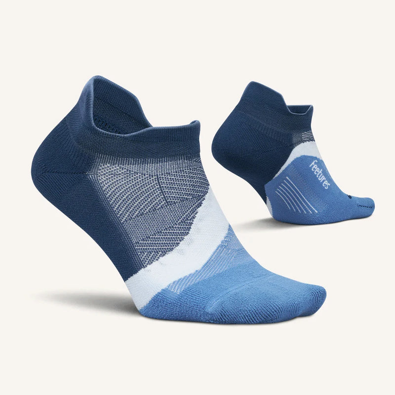 Feetures! ELITE Light Cushion No Show - Blue Wave