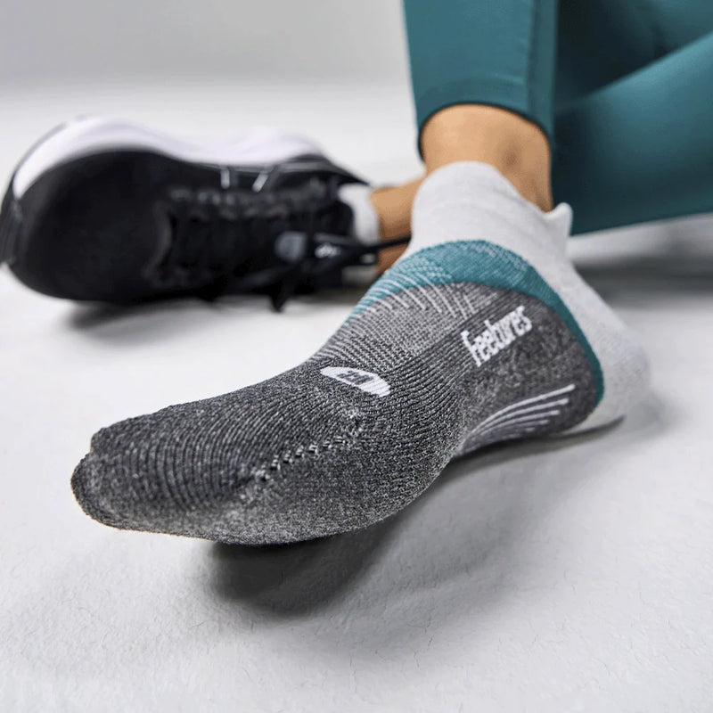 Feetures! ELITE Light Cushion No Show - Stone Ivy