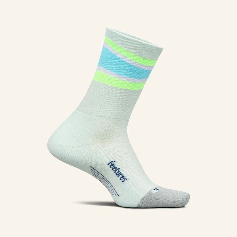 Feetures! ELITE Light Cushion Mini Crew - Mint Bounce