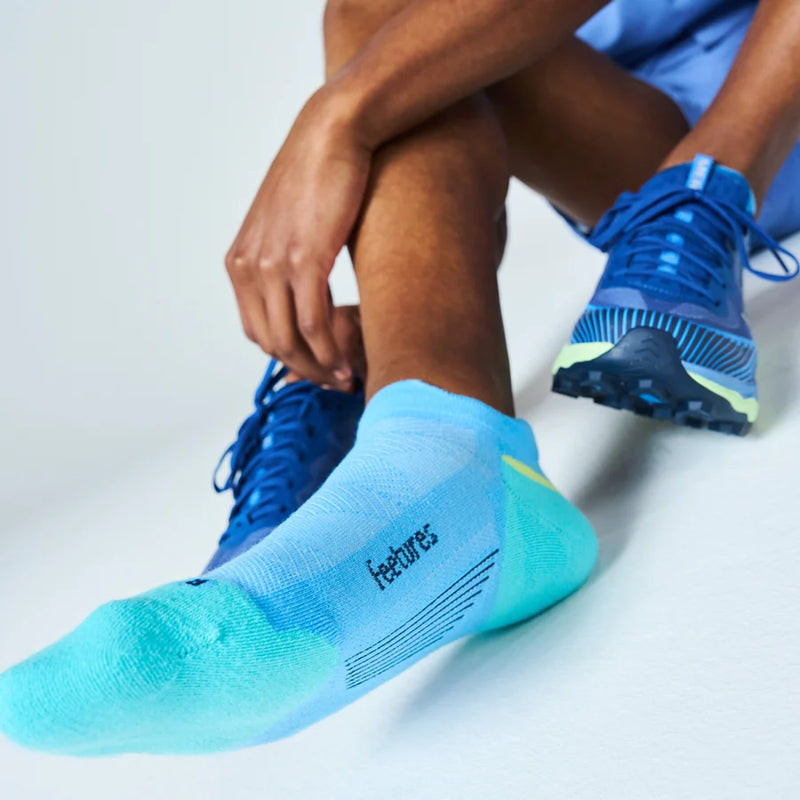 Feetures! ELITE Max Cushion No Show - Arctic Blue