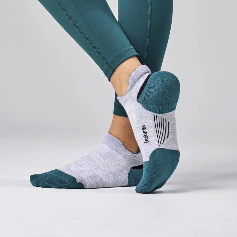 Feetures! ELITE Max Cushion No Show - Stone Ivy