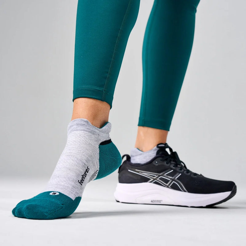 Feetures! ELITE Max Cushion No Show - Stone Ivy