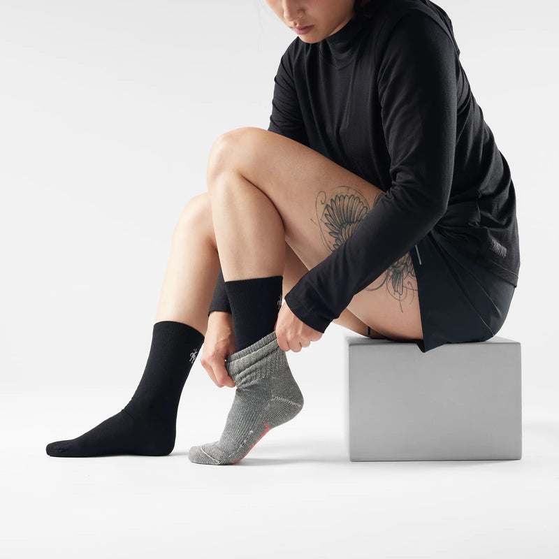 Smartwool Hike Classic Edition Liner Crew Socks - Black