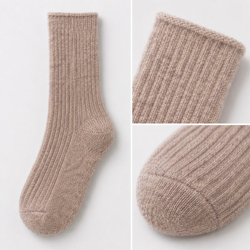 ‘The Hug’ Cashmere Comfort Socks - Latte
