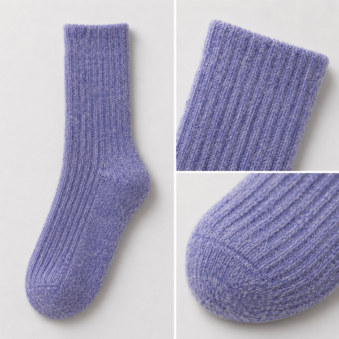 ‘The Hug’ Cashmere Comfort Socks - Wisteria