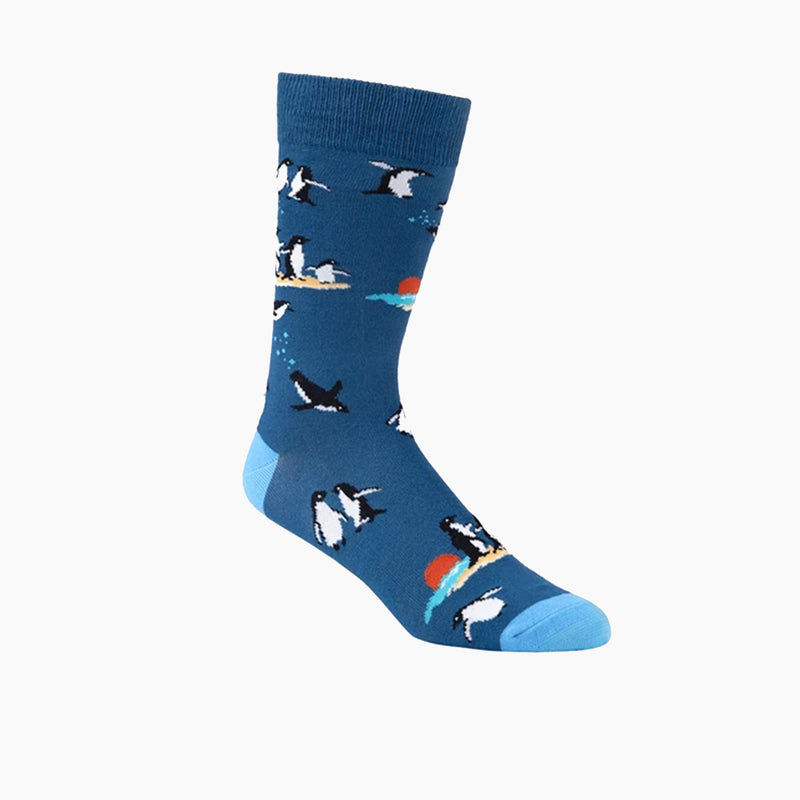 Bamboo Men's Little Penguins Sock