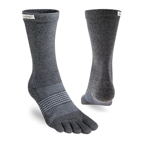 Injinji TRAIL Women’s Midweight Crew - Granite