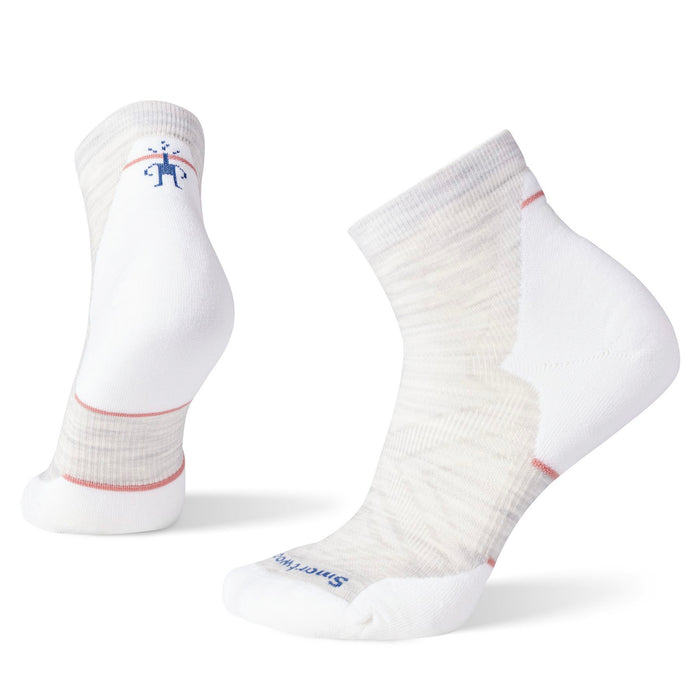 Smartwool Women’s Run Targeted Cushion Ankle Socks - White