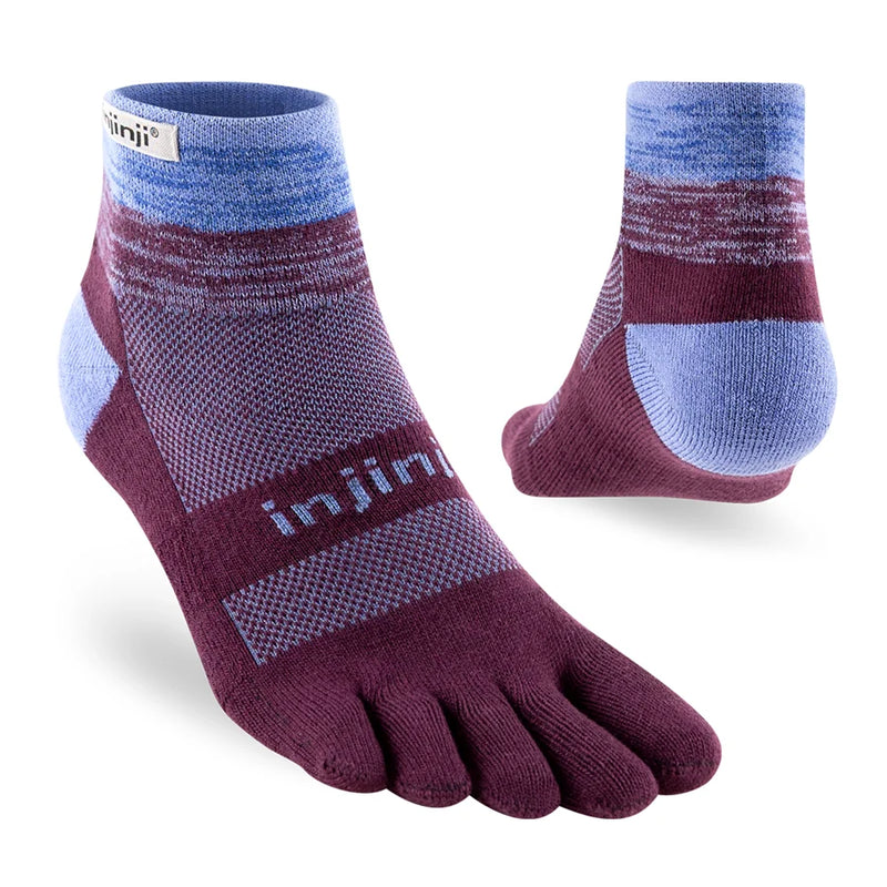 Injinji TRAIL Mini Crew - Plum