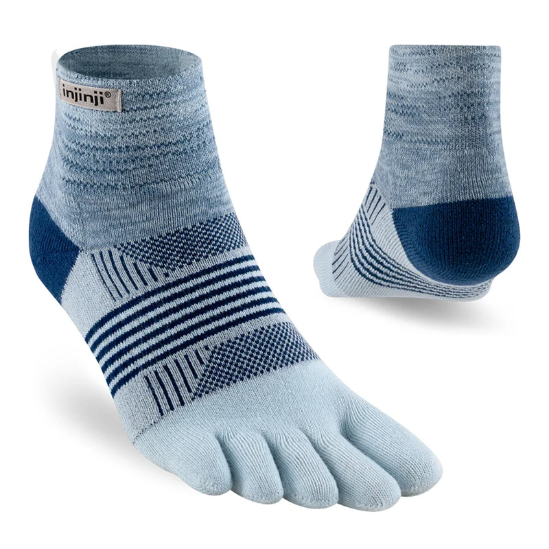 Injinji TRAIL Women's Mini Crew - Ice