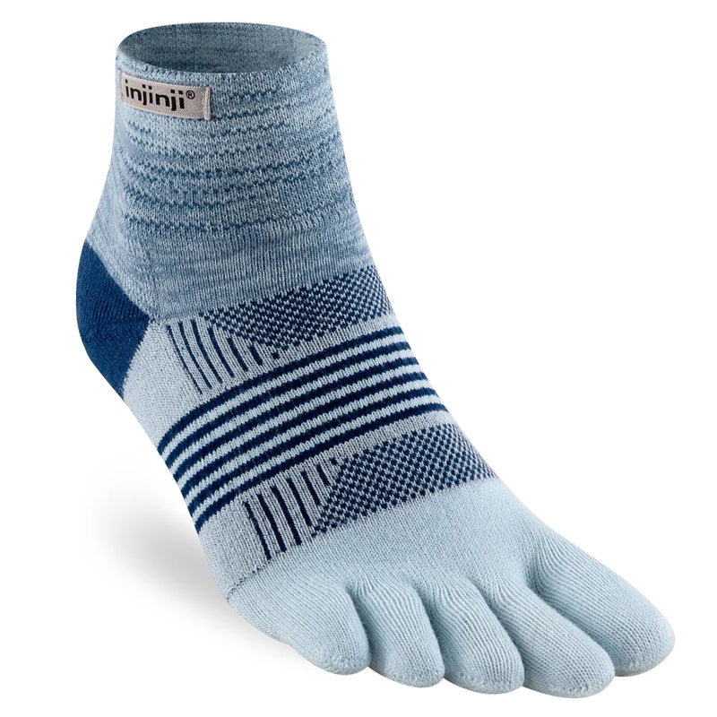 Injinji TRAIL Women's Mini Crew - Ice