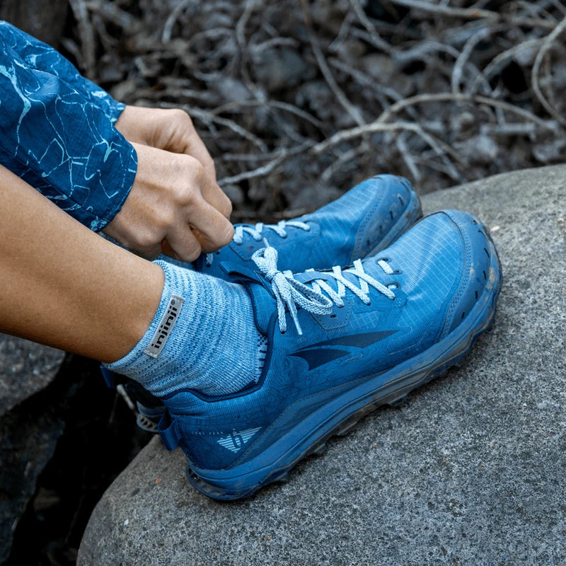 Injinji TRAIL Women's Mini Crew - Ice