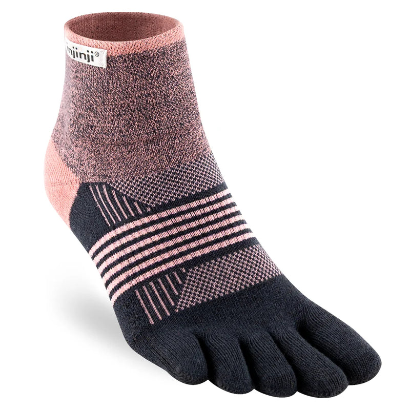 Injinji TRAIL Women's Mini Crew - Raven