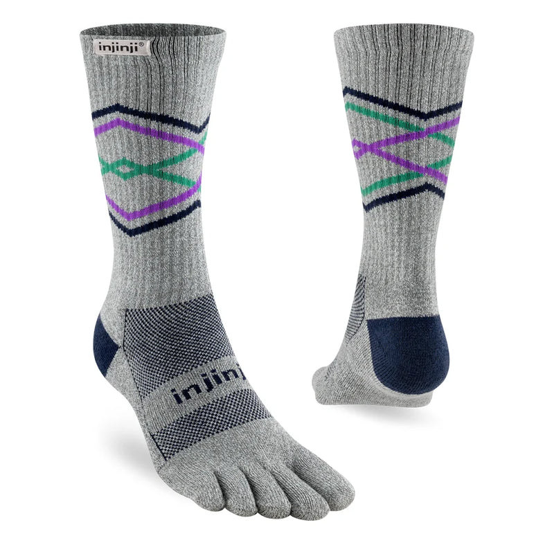 Injinji TRAIL Midweight Crew - Graphite