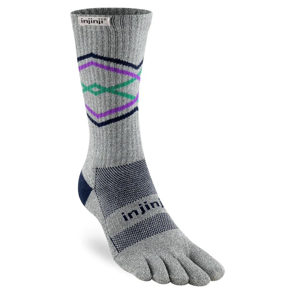 Injinji TRAIL Midweight Crew - Graphite