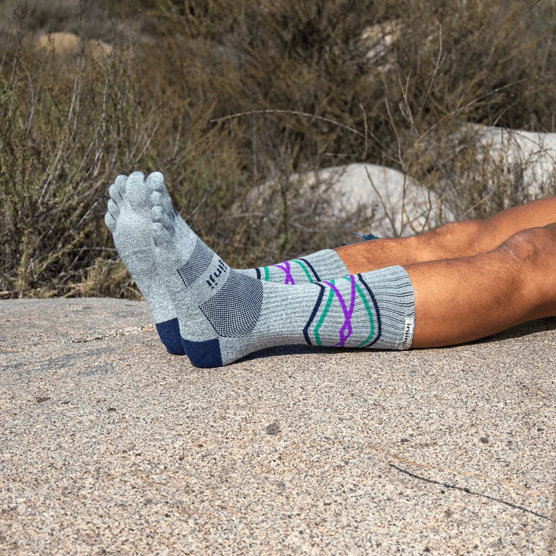 Injinji TRAIL Midweight Crew - Graphite