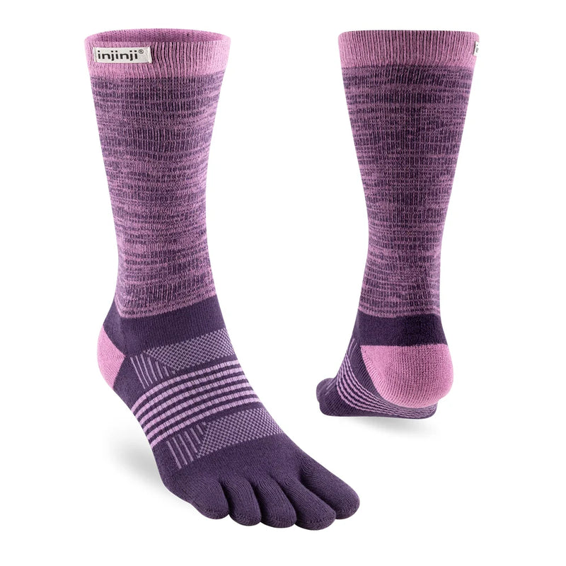 Injinji TRAIL Women’s Midweight Crew - Lilac