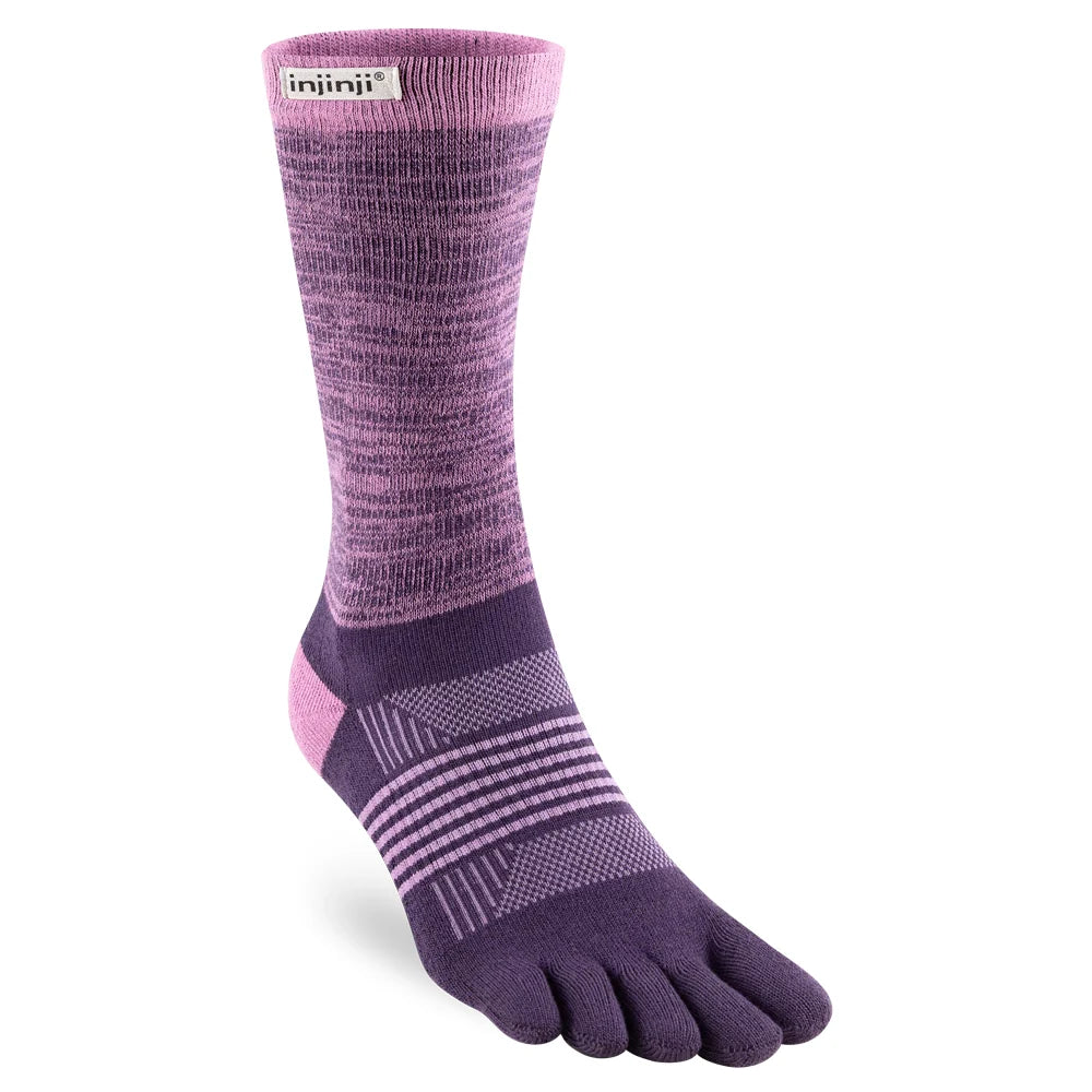 Injinji TRAIL Women’s Midweight Crew - Lilac