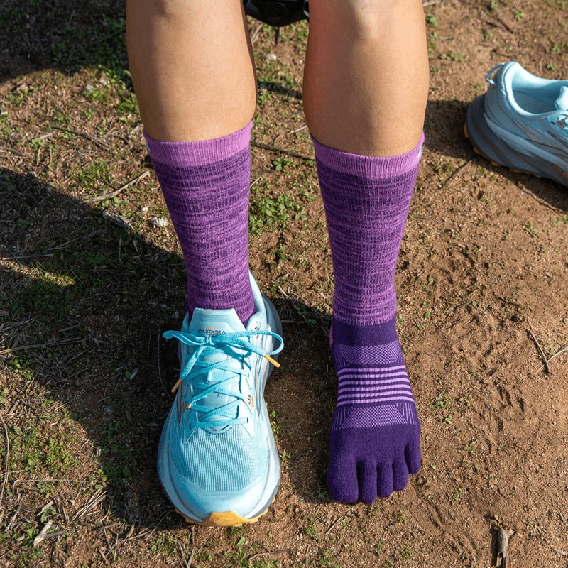 Injinji TRAIL Women’s Midweight Crew - Lilac