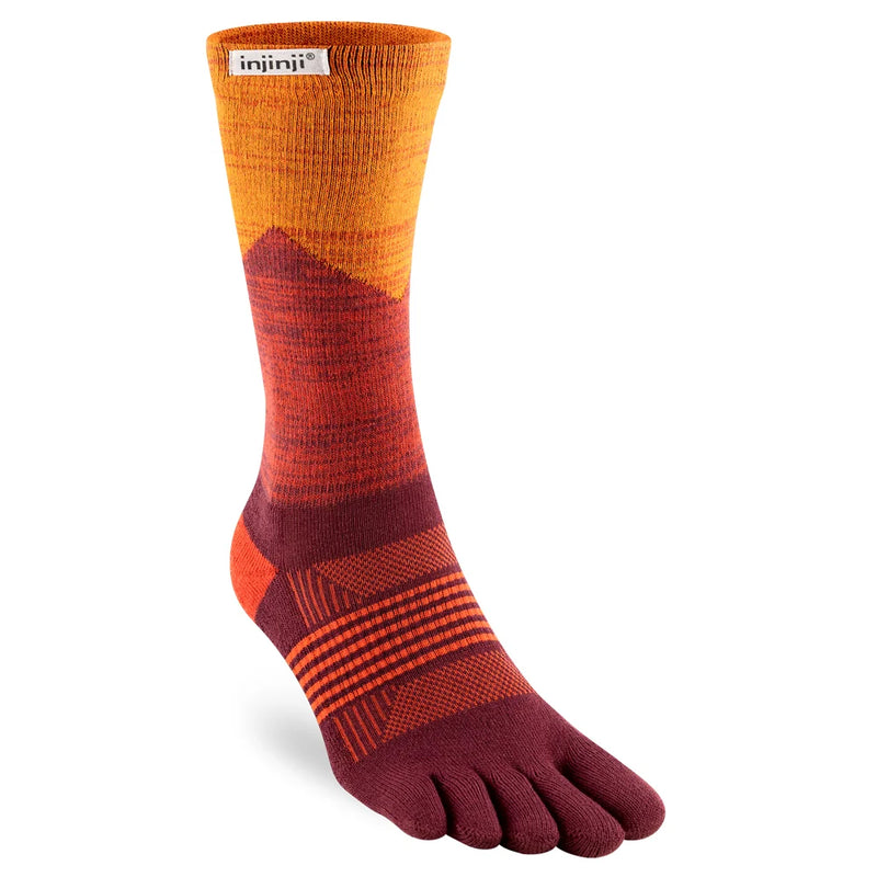 Injinji TRAIL Women’s Midweight Crew - Sunset