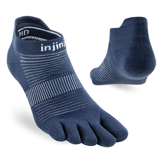 Injinji RUN Original Weight No Show - Navy
