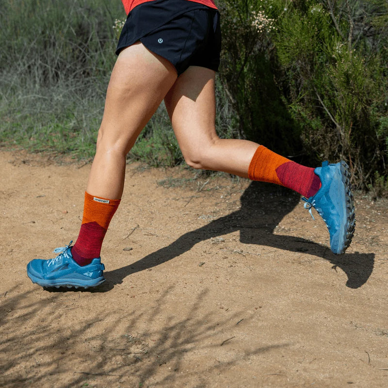 Injinji TRAIL Women’s Midweight Crew - Sunset
