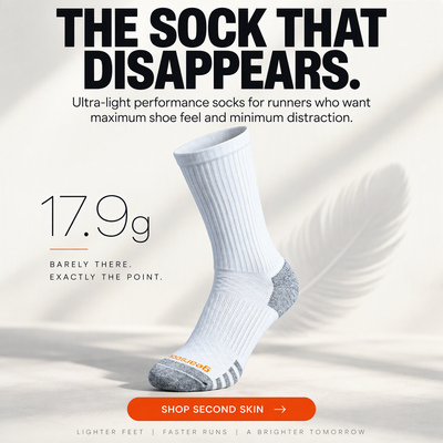 The Second Skin: Australia’s Lightest Run Sock