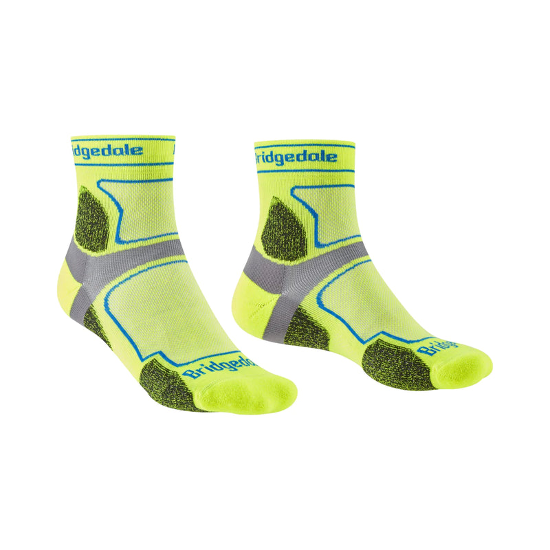 Bridgedale Men's COOLMAX ULTRA-LIGHT Trail Run Socks - 3/4