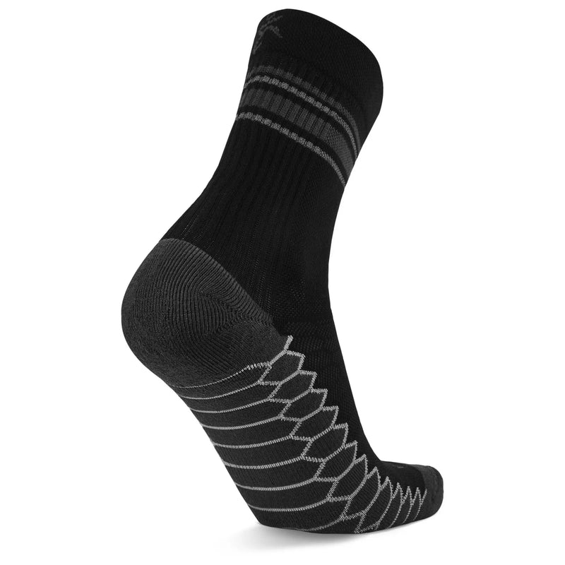 Balega Silver Crew Socks - Black