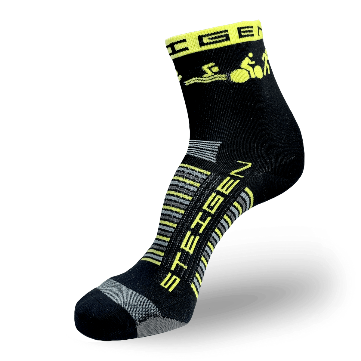 Steigen Running Socks 1 2 Crew Triathlon socksforliving