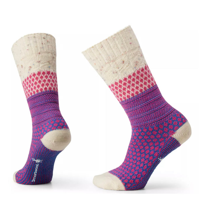 Smartwool Women's Everyday Popcorn Cable Socks - Power Pink