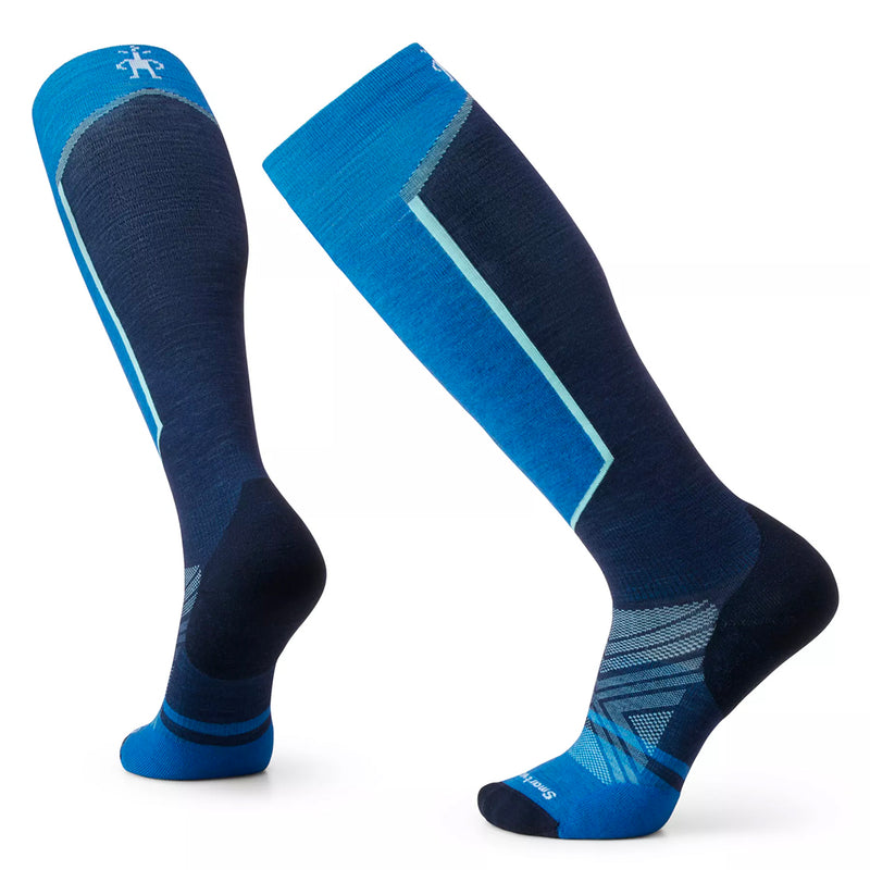 Smartwool Unisex Ski Targeted Cushion OTC Socks - Laguna Blue