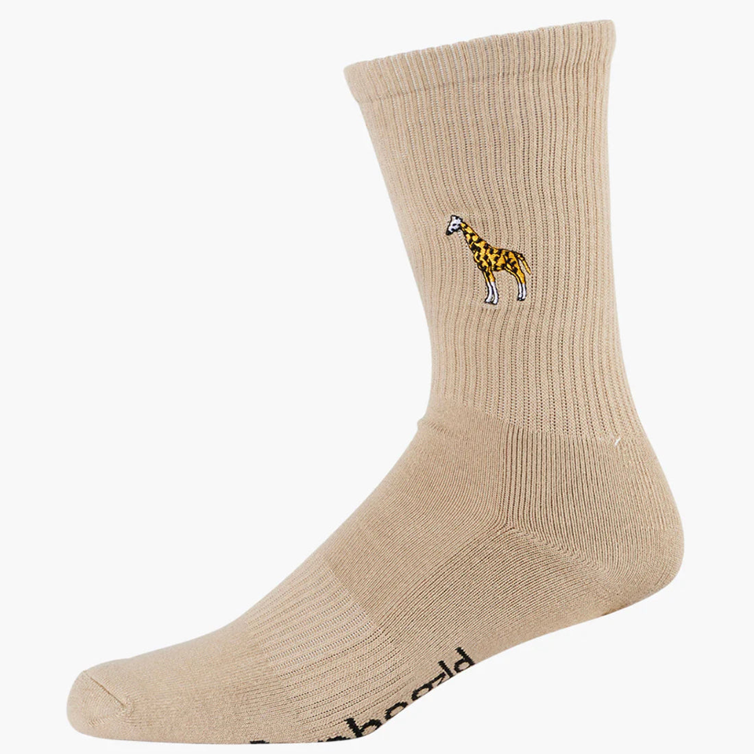 Bamboo Men's Socks - Giraffe Zoo Conservation Socks