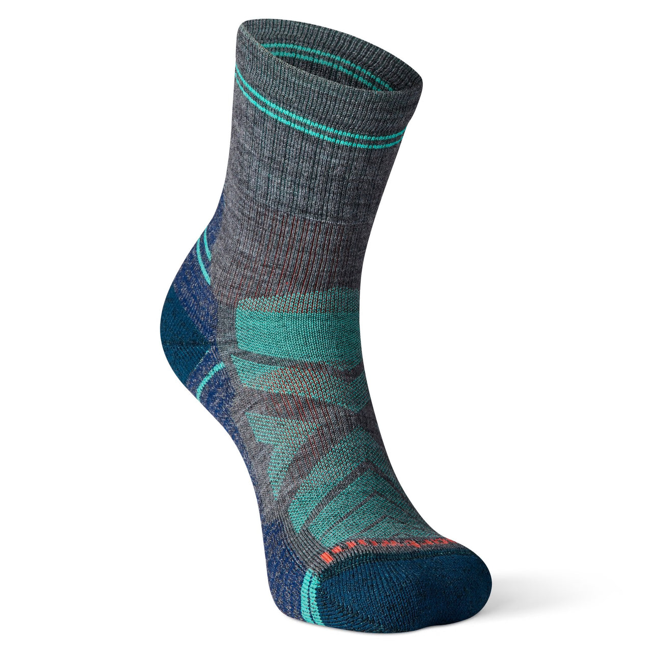 Smartwool Hike Women’s Light Cushion Mid Crew Socks - Medium Grey