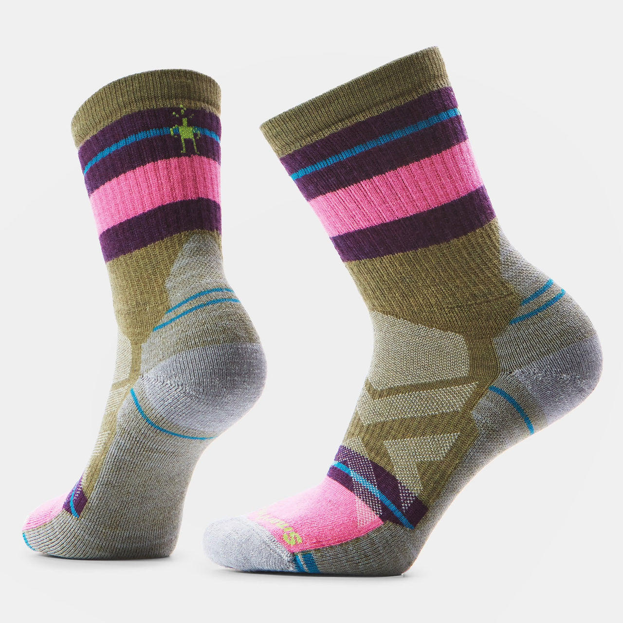 Smartwool Women's Hike Cushioned Saturnsphere Socks - Winter Moss