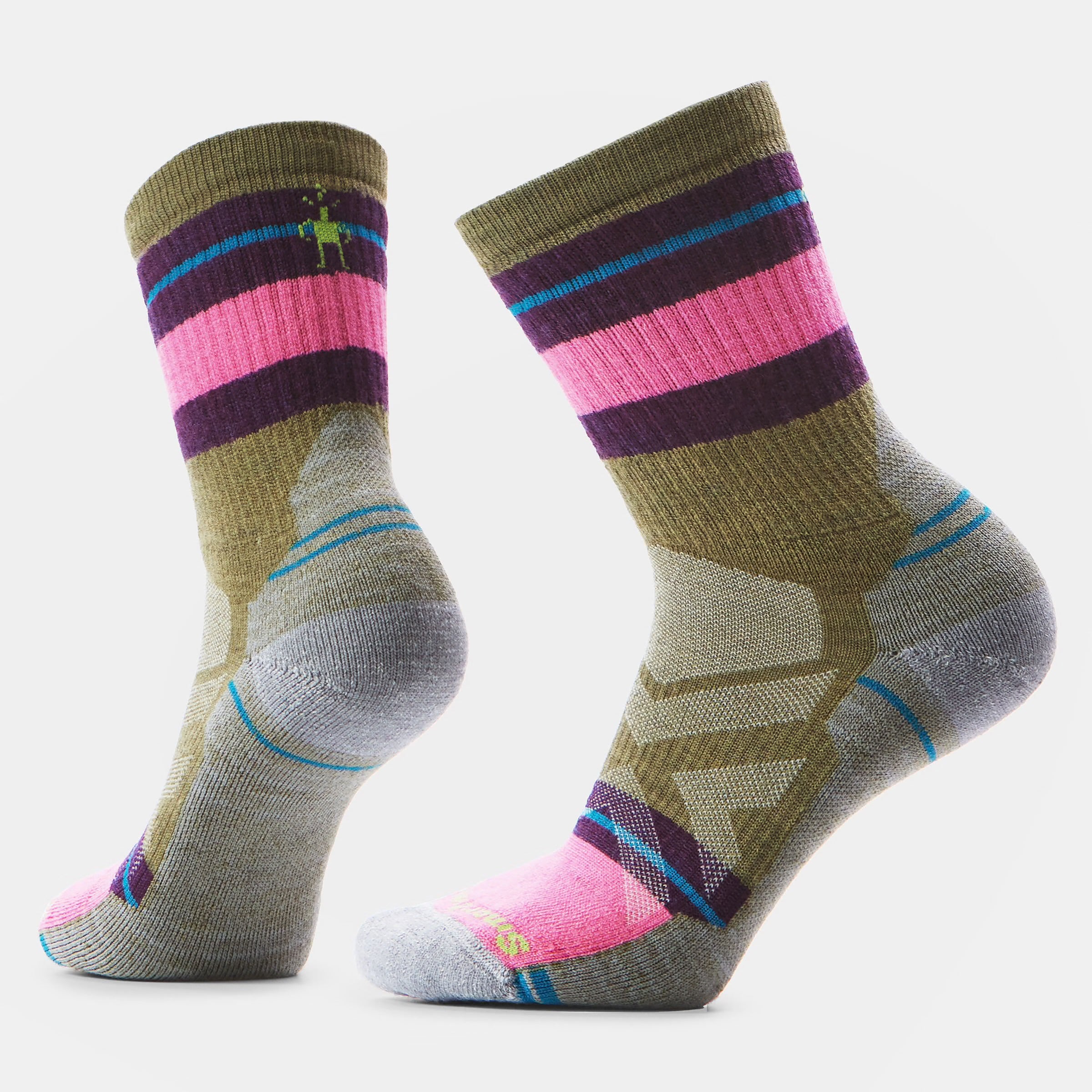 Smartwool Women's Hike Cushioned Saturnsphere Socks - Winter Moss