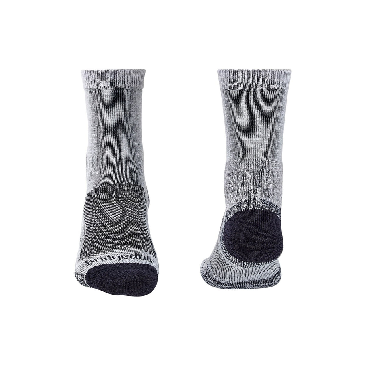 Bridgedale MERINO HIKE Mini-Crew Socks (Lightweight Silver)