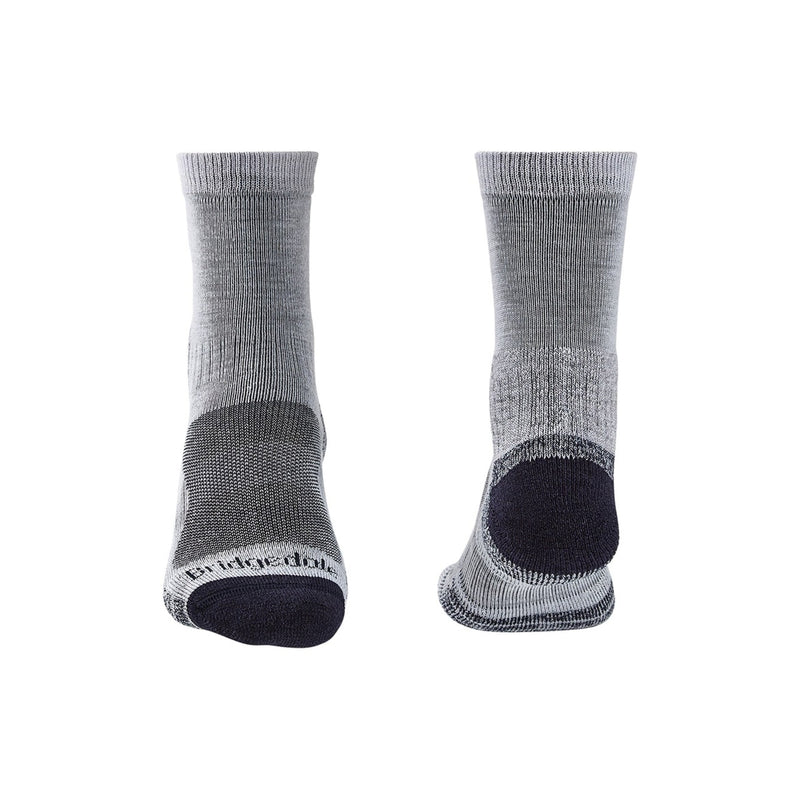 Bridgedale MERINO HIKE Mini-Crew Socks (Lightweight Silver)