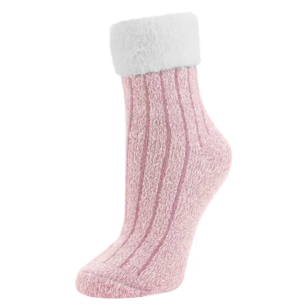 Sof Sole FIRESIDE Cozy Lodge Socks - Pink
